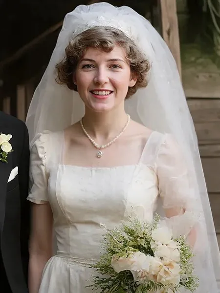 service to restore damaged old photos - after